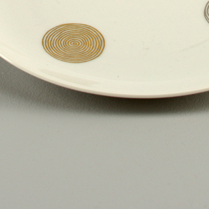 Exquisit (shape), Coins (pattern) Plate, designed 1951–52, produced after 1953