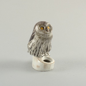 Inkstand with Owl Inkstand, ca. 1935