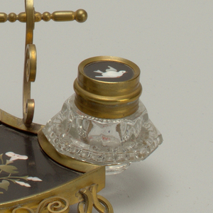 Inkstand, ca. 1860