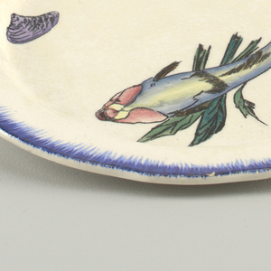 Service Rousseau Plate, ca. 1867