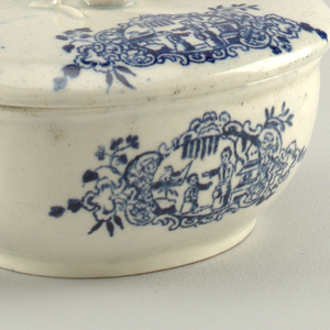 Bowl And Lid (England), ca. 1760–70