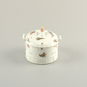 Dish And Cover (Germany), ca. 1740