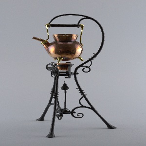 Kettle And Stand (England), ca. 1885