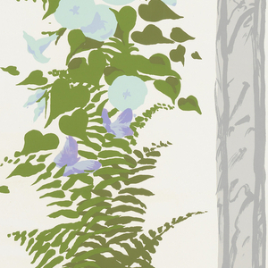 Sidewall, Moonflowers, 1960–70