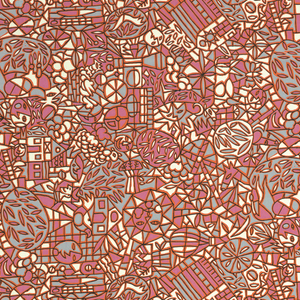 Textile, Hide-Go-Seek, 1954