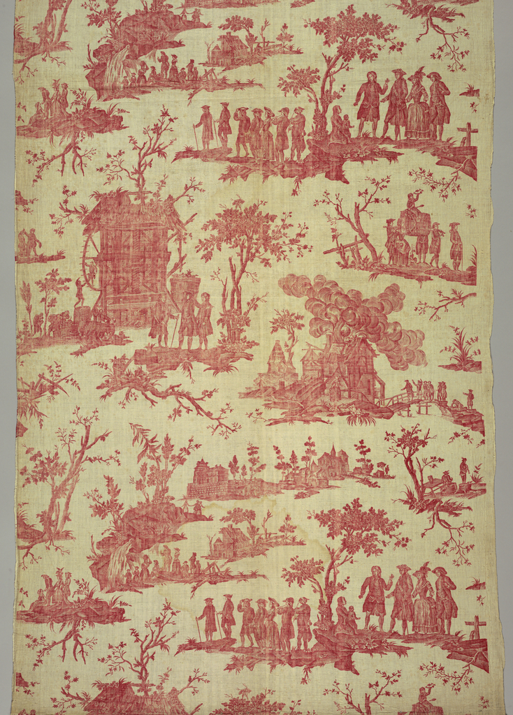 Textile, La Maison qui brule