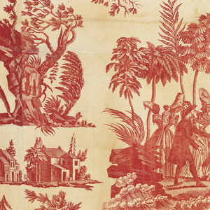 Textile, Paul et Virginie, ca. 1795