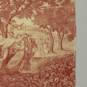 Textile, The Deserted Village, 1790–1800