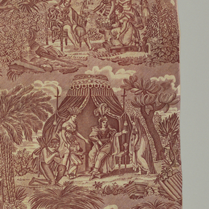 Textile, Cortes, ca. 1815