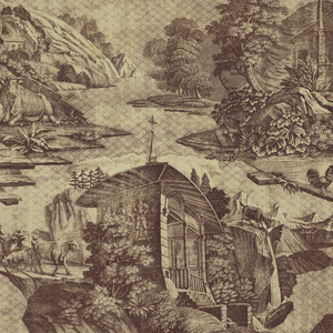 Textile, The Chapel of Guillaume Tell, ca. 1815