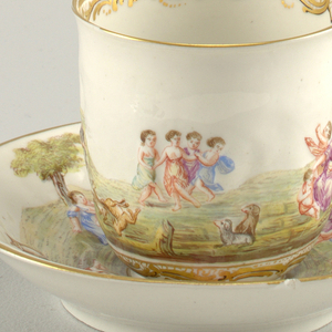 Cup And Saucer (Italy), ca. 1780