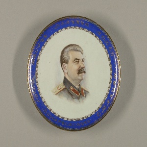 Portrait of Stalin Plate, 1952