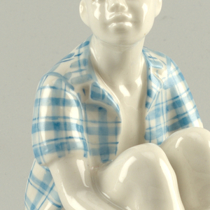 Seated Boy Figure, 1961