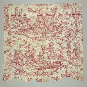 Textile, La liberte Americain, 1783–89