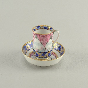 Ornamental Landscape Cup And Saucer, 1929