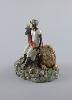 Allegorical Figures of "Asia", "Africa", and "America" Figures, late 19th century