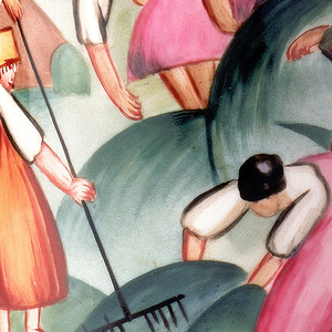 Farming Scenes Pitcher, 1928–29