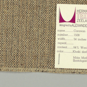Sample, Caravan, 1960