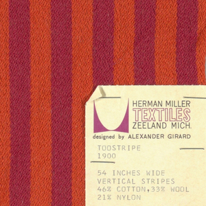 Sample, Toostripe, 1965