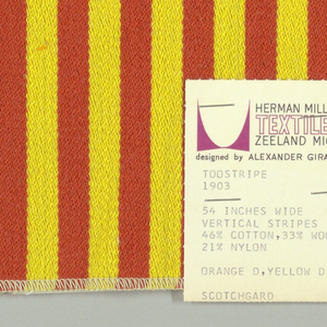 Sample, Toostripe, 1965