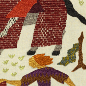 Embroidered Picture (USA), 1950s