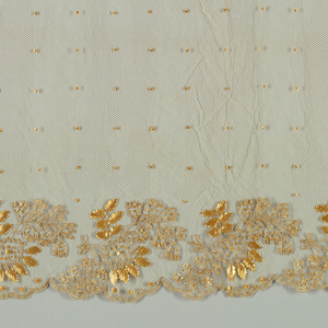 Lower Edge Of Hat Veil, mid-19th century