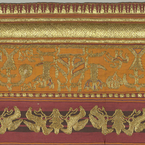 Embroidered Panel (Indonesia), 19th–20th century