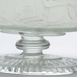 Westward Ho! pattern Compote, ca. 1880