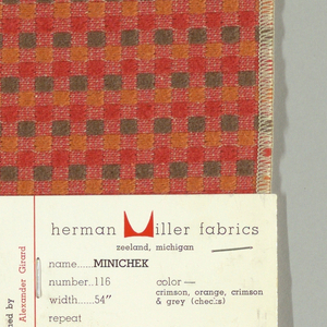 Sample, Minichek, 1952