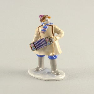 Accordion Player Figure, 1923