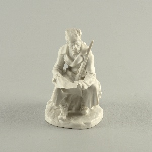 Soldier Seated with Rifle Figure, ca. 1970