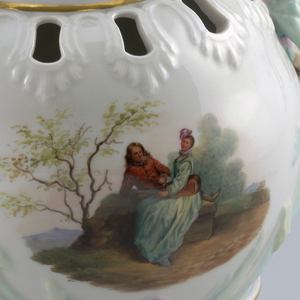 Potpourri Vase And Cover (Germany), 19th century