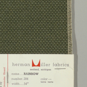 Sample, Rainbow, 1955
