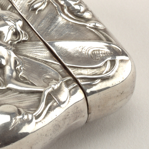 Winged female Matchsafe, ca. 1904