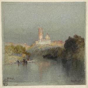 Drawing, Hacienda on the Lerma River, San Juan, Mexico, 1892