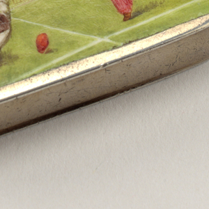 Tennis Players Matchsafe, 1891–92