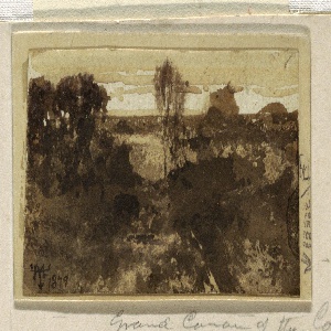 Drawing, The Grand Canyon, 1879