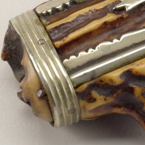 Antler Matchsafe, late 19th century