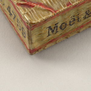 Moët & Chandon Champagne Hamper Matchsafe, ca. 1890