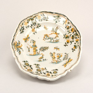 Plate (France), ca. 1750