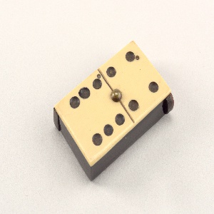 Domino Matchsafe, late 19th century