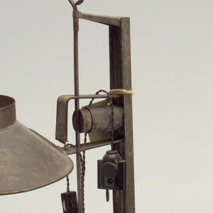 Candlestand W/ Shade