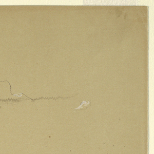 Drawing, Landscapes between Golling and Abtenau, August 5, 1868