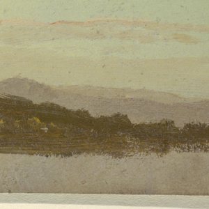 Drawing, Summer landscape, 1870–80