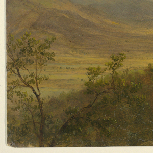 Drawing, Mountainous Landscape, May 1865