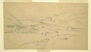 Drawing, West Point from Castle Rock, Part Two, 1882 - 1885