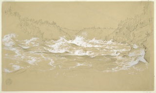 Drawing, Niagara River Gorge, New York