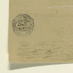 Drawing, Seascapes, Newfoundland, July 6, 1859, 1859