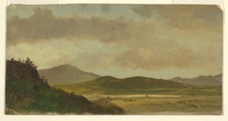 Drawing, Mountainous Lanscape
