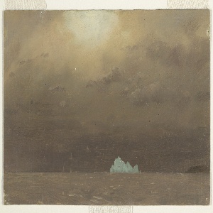 Drawing, Iceberg, New Foundland, 1859